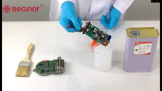 How to use silicone conformal coating on PCB [upl. by Anar]