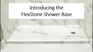 FlexStone Shower Base [upl. by Trish]