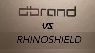 Dbrand Grip vs Rhinoshield [upl. by Obediah]