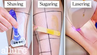 Every Method of Leg Hair Removal 21 Methods  Allure [upl. by Galanti]