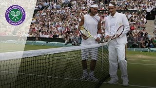 Roger Federer vs Rafael Nadal Wimbledon 2019 semifinal highlights [upl. by Grous]