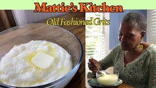 How to Cook Homemade Southern Style Grits Easy and Quick Recipe Matties Kitchen [upl. by Oneal42]