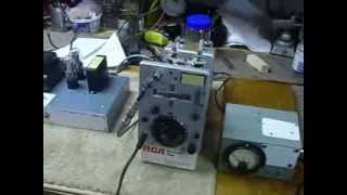 WW2 ARC5 STATIONBC459BC453HOME MADE CONVERTER AND POWER SUPPLY [upl. by Fredie]