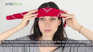 How to Tie a Bandana Like a Headband [upl. by Worthington]