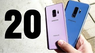 20 Ways To Stop Galaxy S9 Battery Drain [upl. by Latyrc]