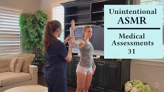 Unintentional ASMR Medical Assessments Part 31 [upl. by Linehan604]