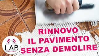 Pavimenti in Resina su Piastrelle Esistenti  TUTORIAL [upl. by Nollahs]