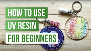 How To Use UV Resin For Beginners [upl. by Dygall935]