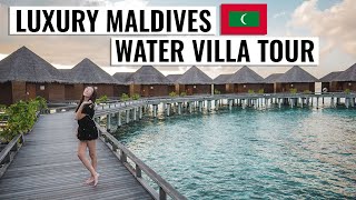 Our Luxury Maldives Water Villa  4K Travel Vlog  Baros Maldives [upl. by Ahsuat]