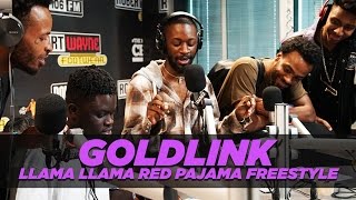 GoldLink Freestyle Llama Llama Red Pajama [upl. by Trebmer413]