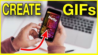 Giphy App  Make Your Own GIF On iPhone [upl. by Nivk]