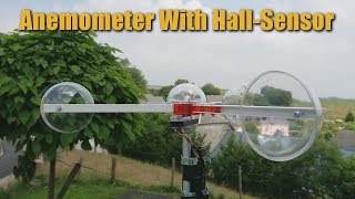 Diy Anemometer With HallSensor [upl. by Severson94]