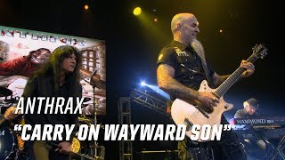 Anthrax Rock Kansas Carry on Wayward Son  2017 Loudwire Music Awards [upl. by Noxaj658]