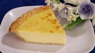 Old Fashioned Custard Pie Recipe [upl. by Huntley]