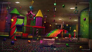 Backrooms  Playtime Palace Level FUN [upl. by Rockie]