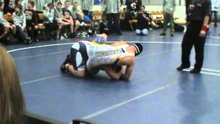 Kentucky wrestler breaks ohio wrestlers leg with illegal move at middle school duals at danville IL [upl. by Ury446]