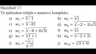 Shembull 17  Numrat kompleks [upl. by Rior905]