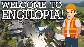 A PROFESSIONAL CIVIL ENGINEER designs a city in Cities Skylines [upl. by Ellennaj]