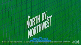 Saul Bass North by Northwest 1959 title sequence [upl. by Demb]