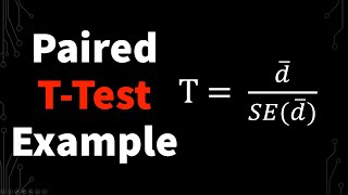 Paired TTest Example Problem [upl. by Sonitnatsnoc]