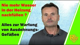 Die richtige Wartung von Ausdehnungsgefäßen in der Heizung [upl. by Aliuqat198]