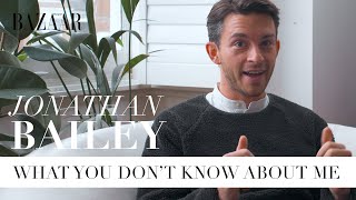 Jonathan Bailey What you dont know about me  Bazaar UK [upl. by Wemolohtrab65]