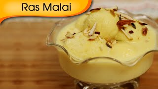 Ras Malai Recipe  How To Make Soft Rasmalai At Home  Popular Indian Sweet Dessert Recipe By Ruchi [upl. by Cissiee]