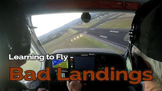 Learning to Fly  BAD LANDINGS  Student Pilot [upl. by Hamforrd277]