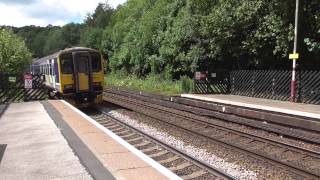 Trains At Todmorden Railway Station West Yorkshire [upl. by Gayleen]