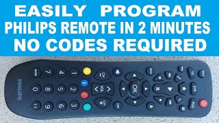 How to Program Philips 3 Device Remote Control using Auto Code Search [upl. by Atilemrac930]