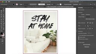 Como crear un afiche en Illustrator [upl. by Zetnod]