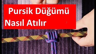 Pursik Düğümü Nasıl Atılır [upl. by Immij]