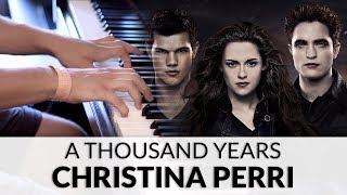 A Thousand Years  Christina Perri  Piano Cover  Sheet Music [upl. by Aivila]