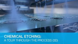 Chemical Etching A Tour Through The Process 3D Animation [upl. by Aiouqahs]