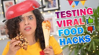 🤣DURGA PUJA VIRAL 🍦🍉FOOD HACKS Testing amp Shopping   Honest Review Ep 9  Wonder Munna Unplugged [upl. by Obnukotalo]