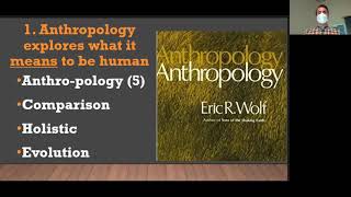 What Is Anthropology Intro to Anthro 2021 [upl. by Laenej]