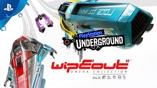 Wipeout Omega Collection PS4 Gameplay  PlayStation Underground [upl. by Einnal]