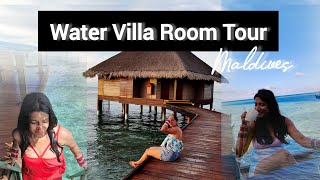 Water Villa Tour  Maldives  Adaaran Club Rannalhi Resort  Luxury Travel [upl. by Felicie984]