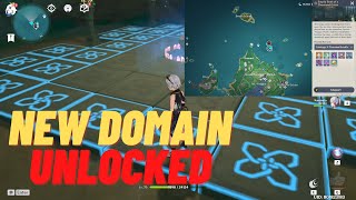 How To Solve STEP PUZZLE and Unlock The DOMAIN Near Perpetual Mechanical Array  Genshin Impact [upl. by Llebpmac]