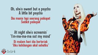 Sweet But Psycho  Ava Max Lyrics video dan terjemahan [upl. by Cybil571]