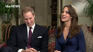 In full William and Kates 2010 engagement interview  ITV News [upl. by Hollerman]