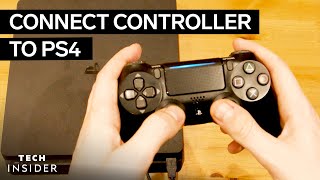 How To Connect PS4 Controller To PS4 2022 [upl. by Etnud154]