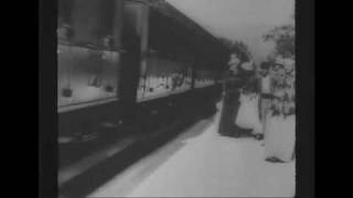 The Arrival of a Train at La Ciotat Station  Louis and Auguste Lumiere  1895 [upl. by Airamasor]