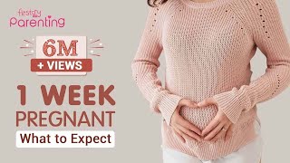 1 Week Pregnant  Early Signs Dos and Donts [upl. by Vikki]