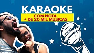 KARAOKE PARA PC COM NOTA E 21 MIL MUSICAS GRÁTIS 😉 [upl. by Tenaej874]