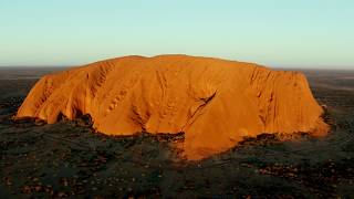 Uluru and Kata Tjuta aerial drone video [upl. by Kohler695]