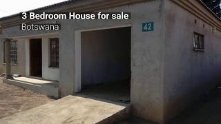 3 Bedroom House for sale in Botswana  TwanaHomecom [upl. by Haisa]