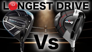 LONGEST DRIVE COMP CALLAWAY ROGUE Vs TAYLORMADE M4 DRIVER [upl. by Aknaib136]