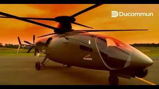 Ducommun Structural Solutions for the Sikorsky S97 Raider Helicopter [upl. by Sanalda]