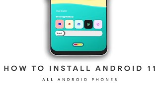 How to install Android 11  All Phones [upl. by Sarad]